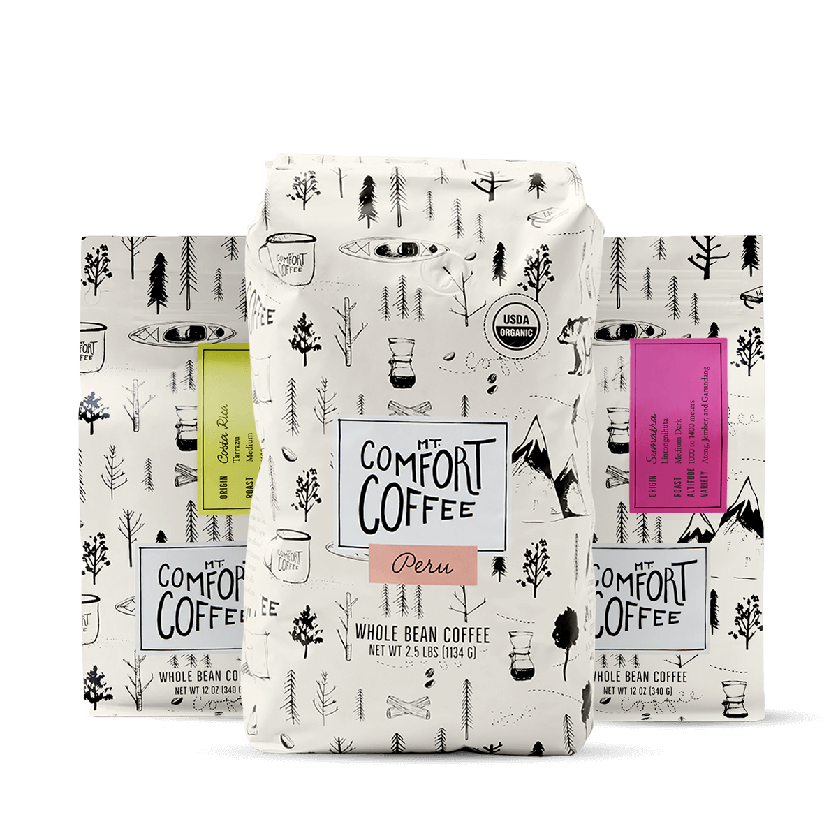 Discovery Bundle of Mt Comfort Coffee gift set