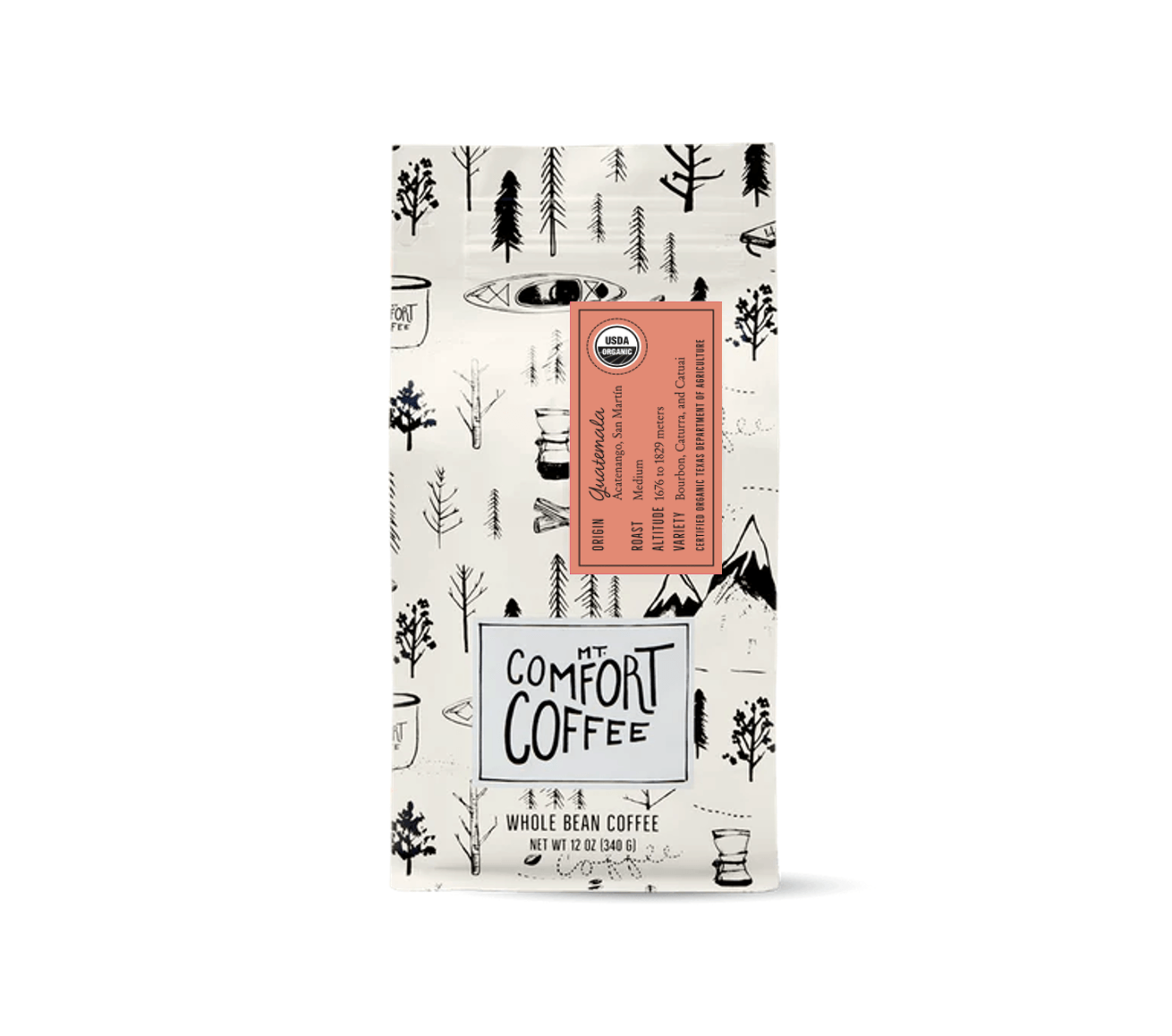 Organic Guatemala, Medium Roast, 12oz.