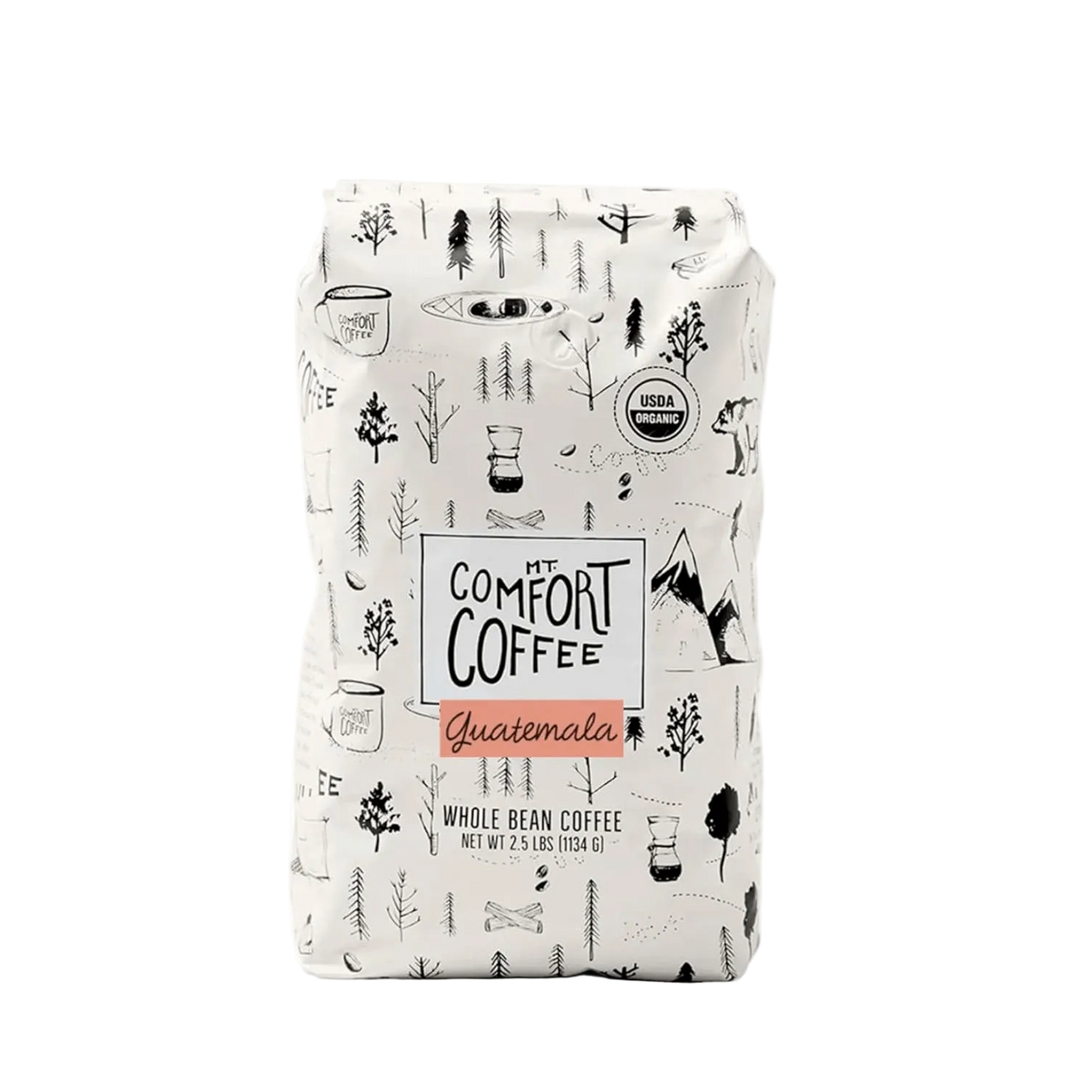 Organic Guatemalan Coffee by Mt Comfort - Shop Medium Roast Bulk Bag