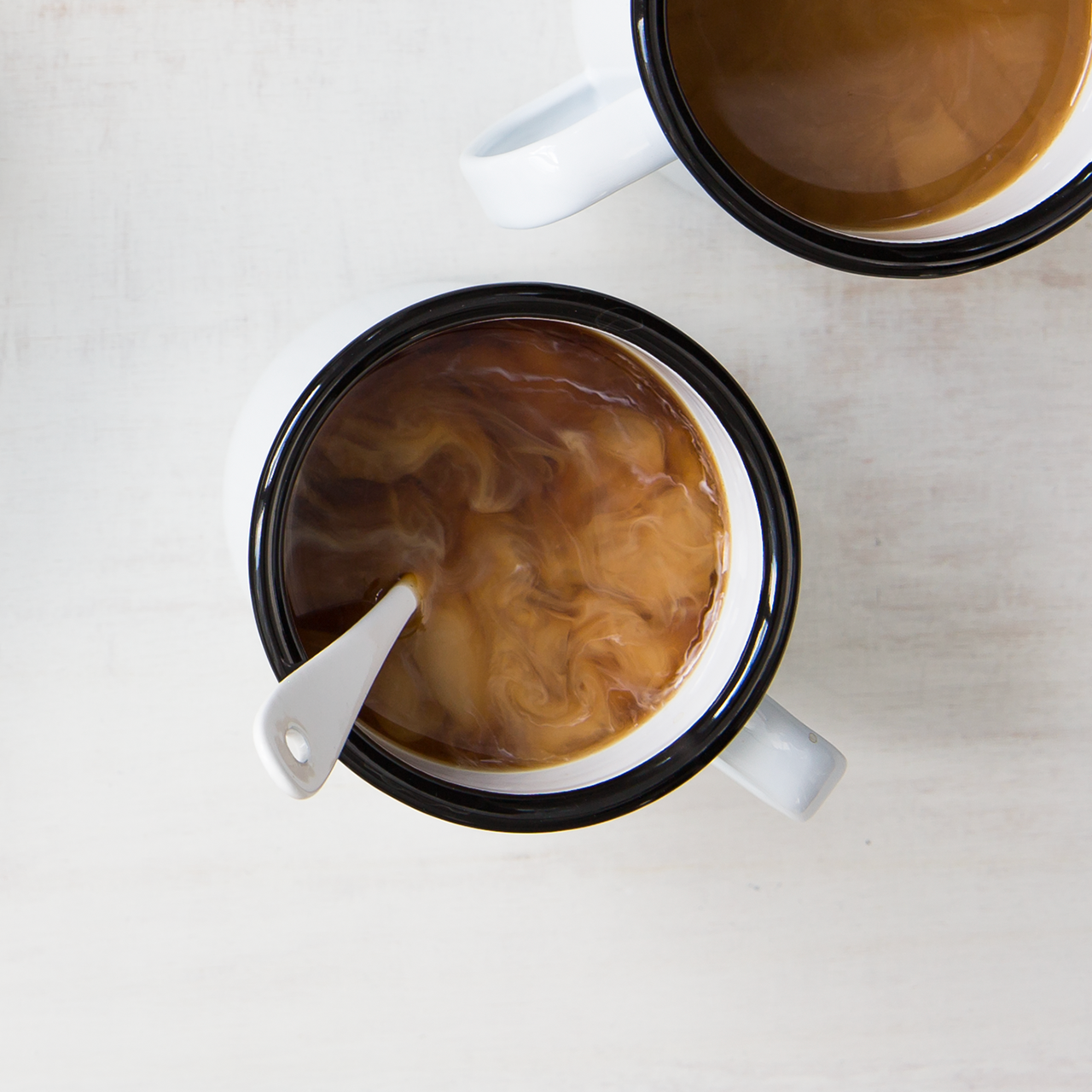 Mug of Viennese Dark Roast Coffee By Mt. Comfort with Cream